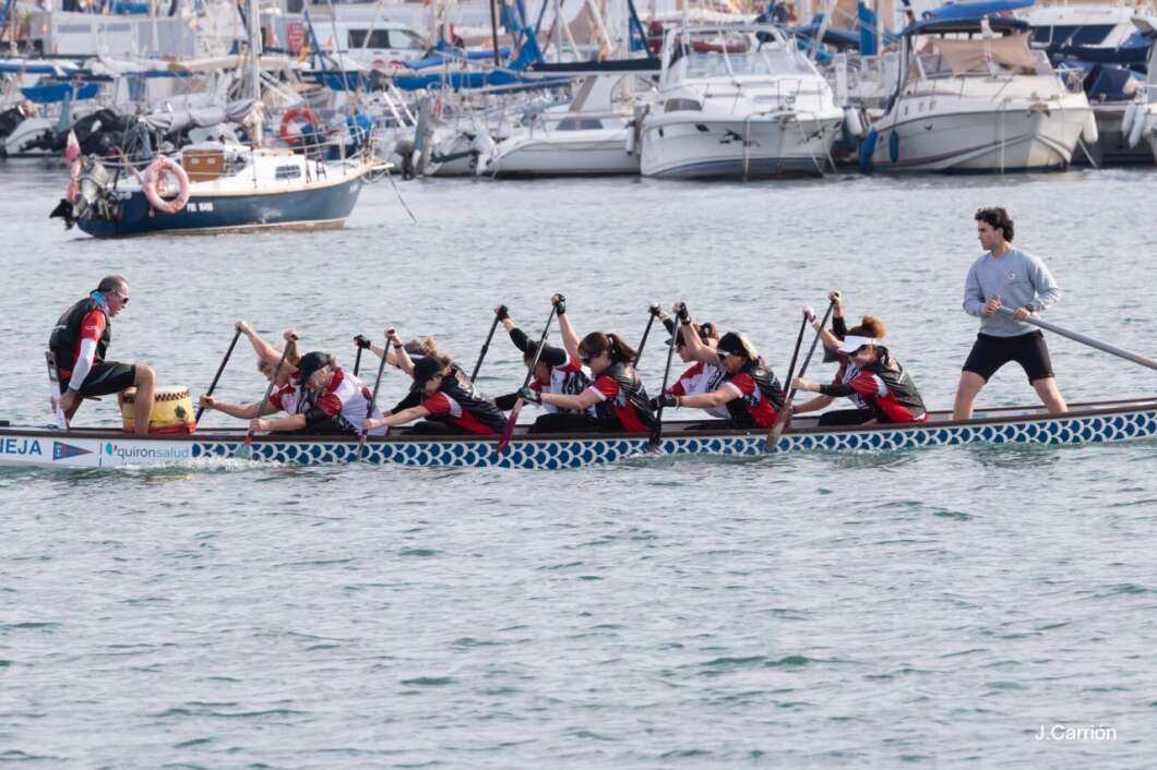 El Real Club Náutico de Castellón viajará a Castelldefels con su equipo de dragon boat