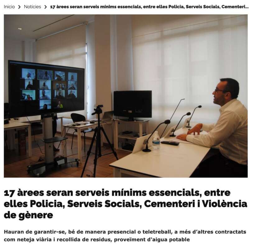 Covid Vila-real 2020.Vila-real Informació 2020
