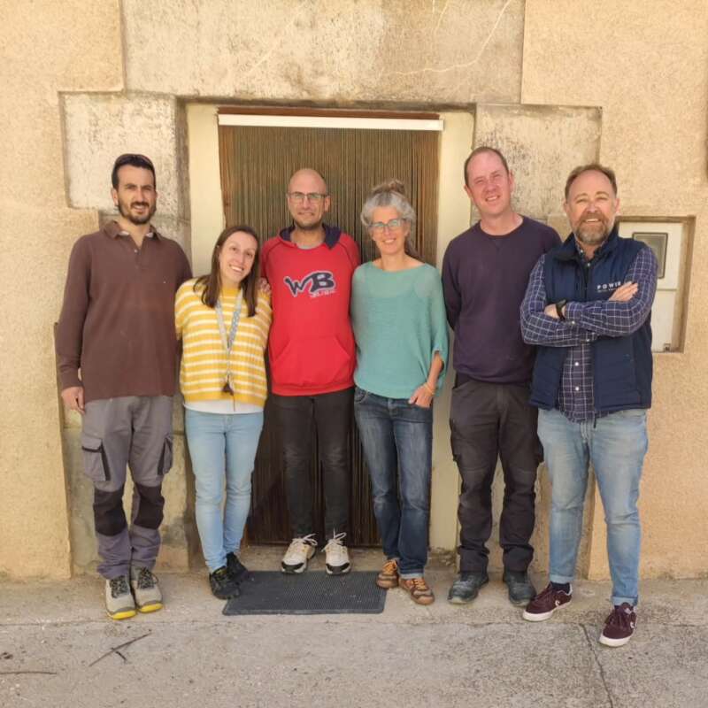 Equipo de reinserción de asociación Ámbits en Herbers