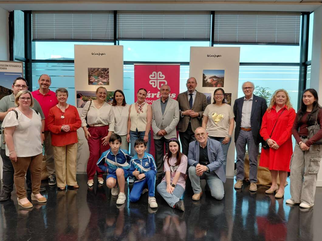 Las imágenes solidarias de Cáritas ya se exhiben en Castellón