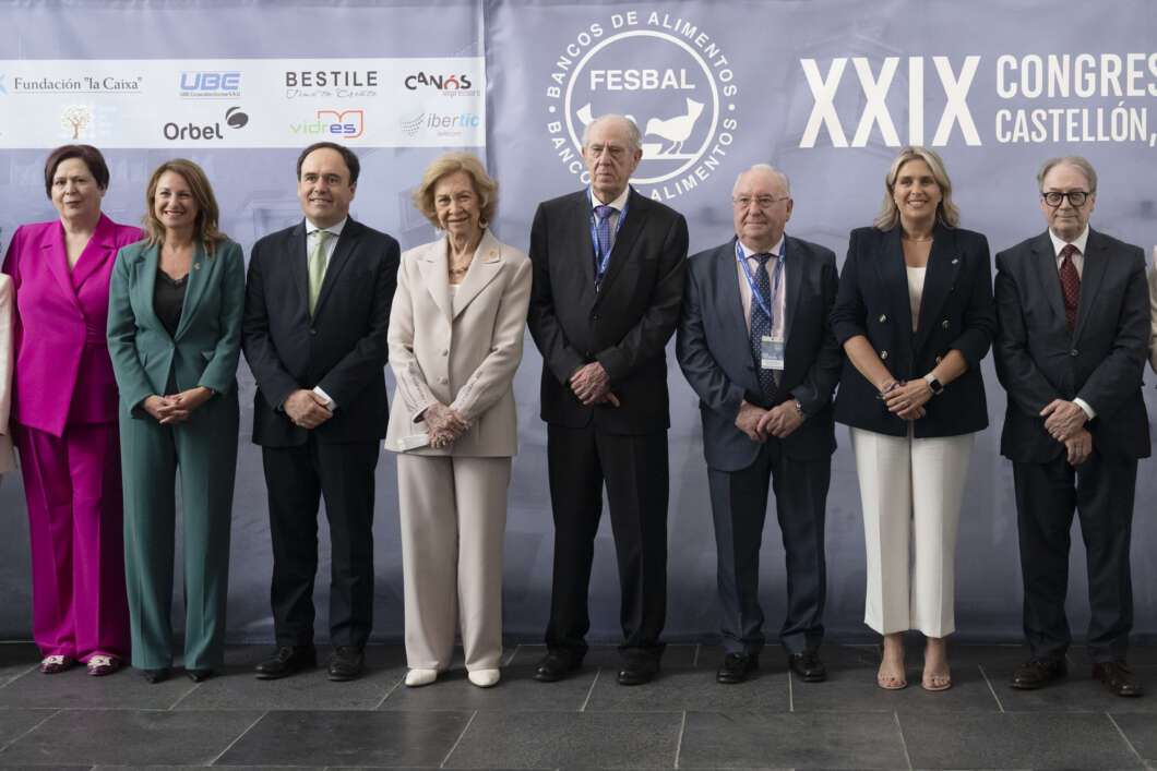 Congreso de Bancos de alimentos en Castellón con la reina Sofía 280526