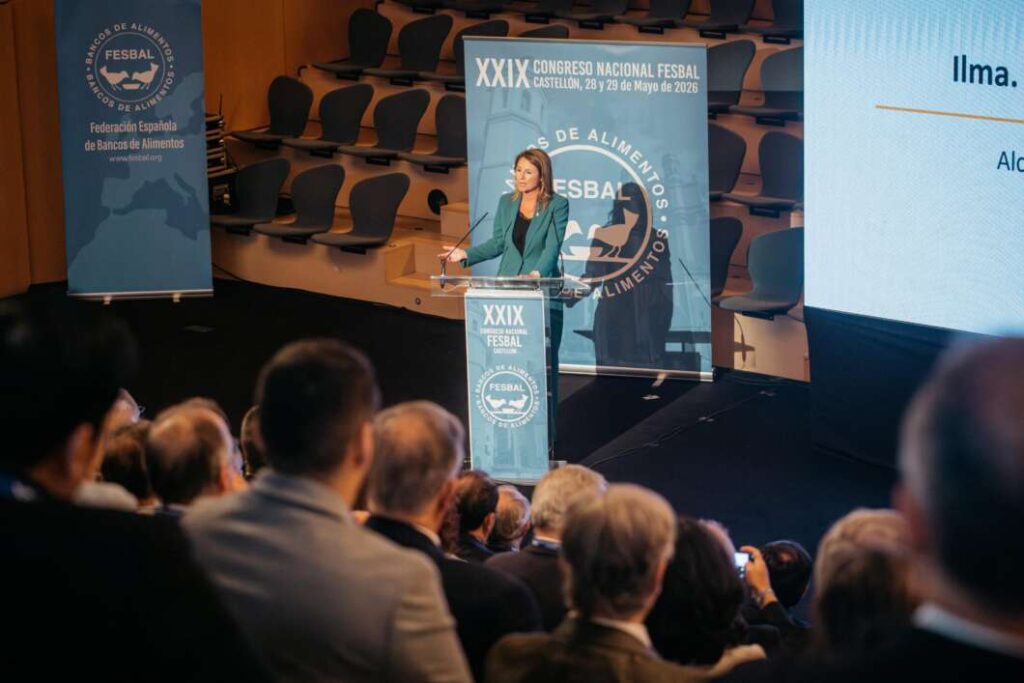 Congreso de Bancos de alimentos en Castellón con la reina Sofía 280526