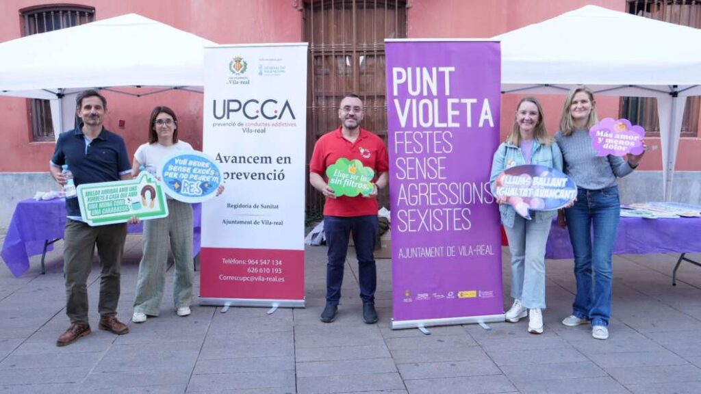 Punts violeta. Festes de Sant Pasqual 2026 Vila-real
