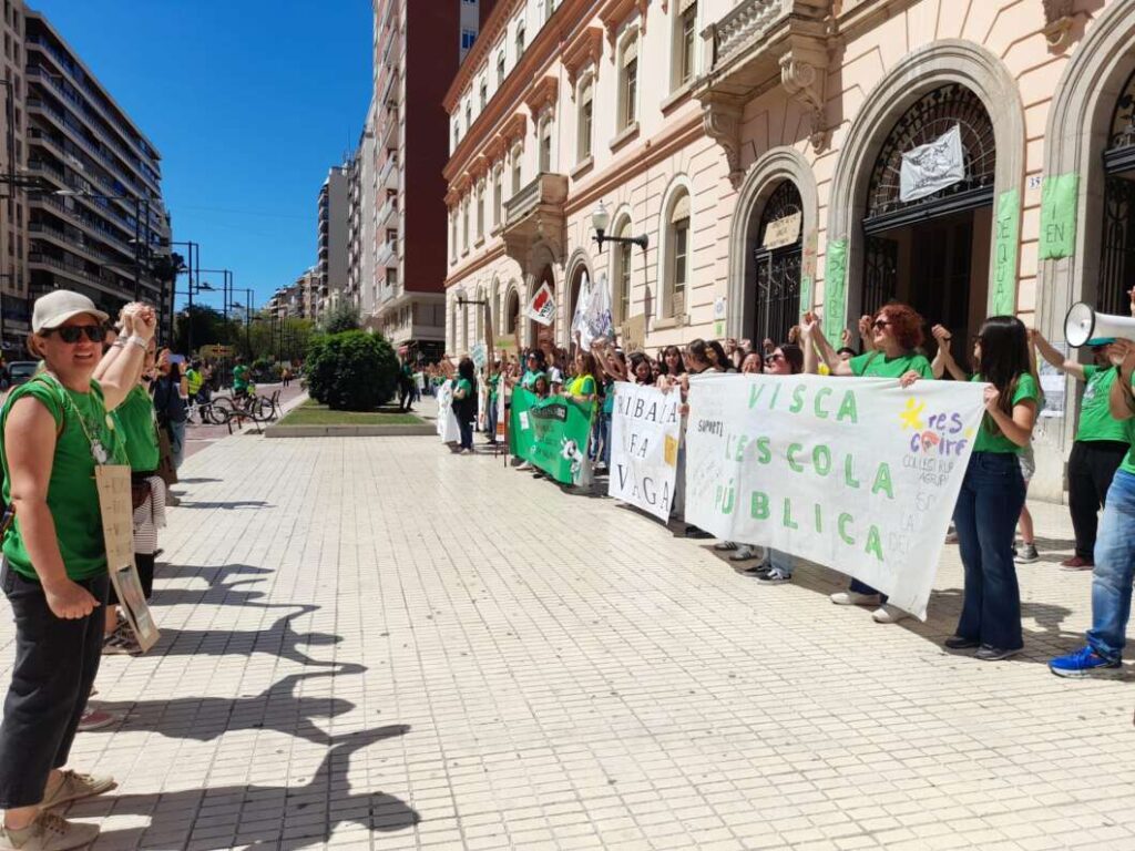 Huelga indefinida educación Castellón