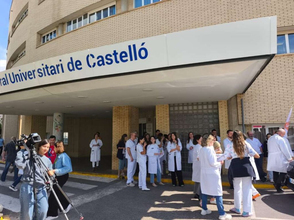 Huelga de médicos en Hospital General de Castellón