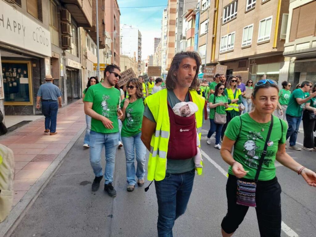 Huelga en educación y manifestación en Castelló