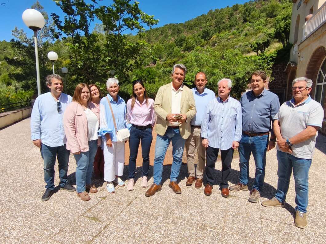 El conseller de medio Ambiente en el Desert de les Palmes
