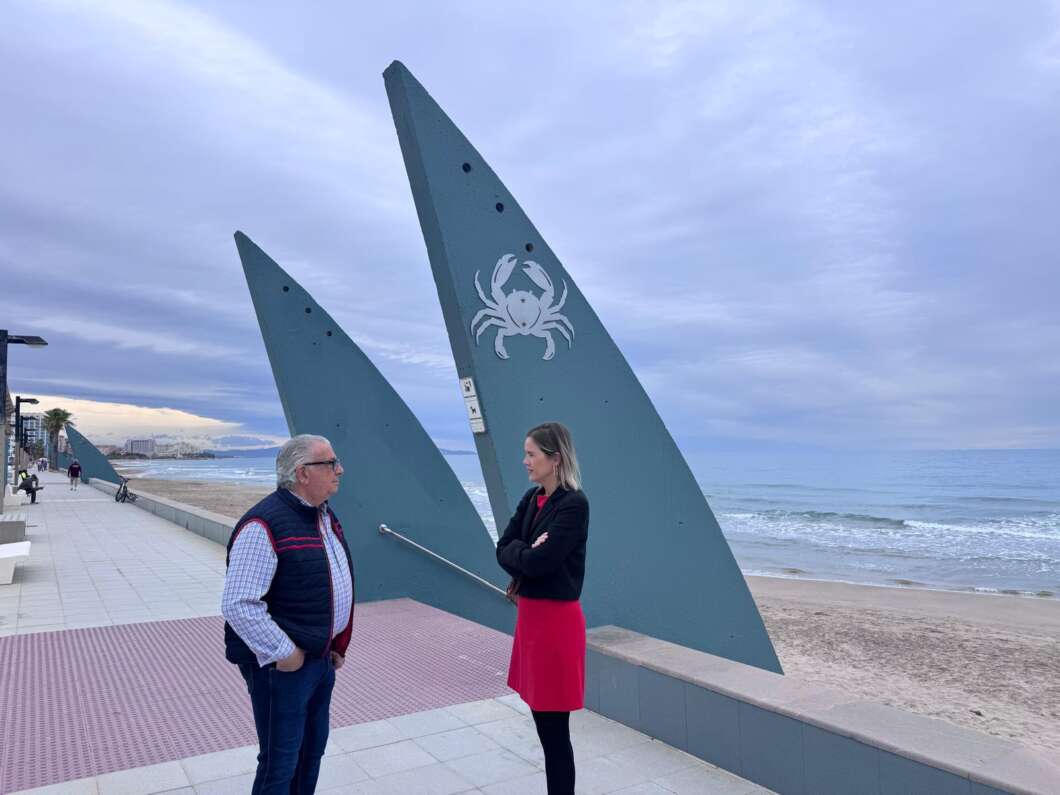 Oropesa renueva el paseo de Morro de Gos con una inversión de casi 48.000 euros