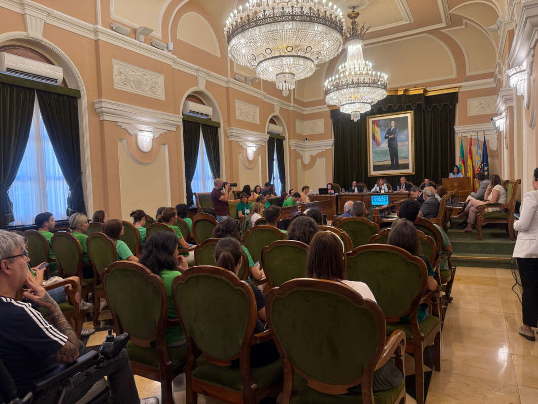Pleno de Castellón, protesta de educación 270526