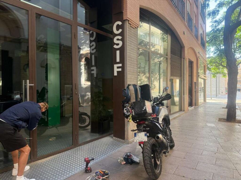 Castelló vandalismo en sede CSIF