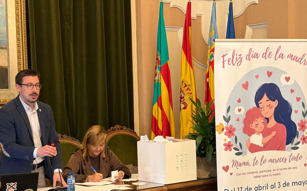 Alberto Vidal, sorteo del día de la madre 2026