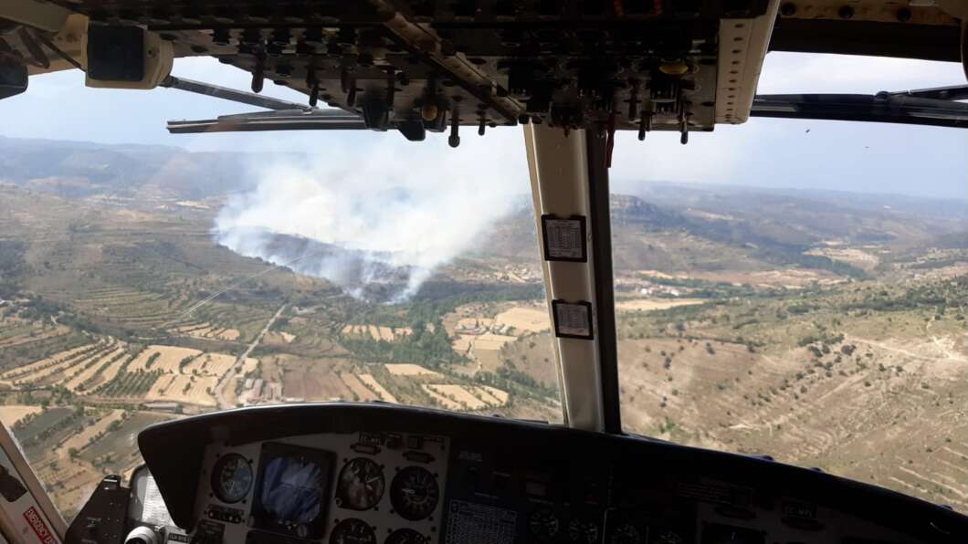incendio forestal forcall