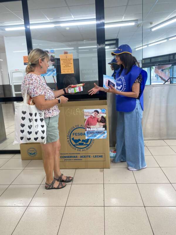 Banco de alimentos recogida en supermercados