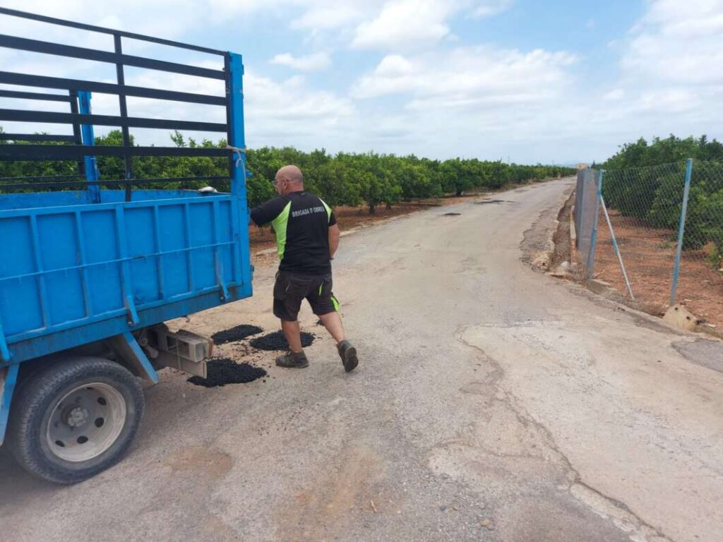 Betxí reforça la inversió per millorar i reparar els camins rurals del terme