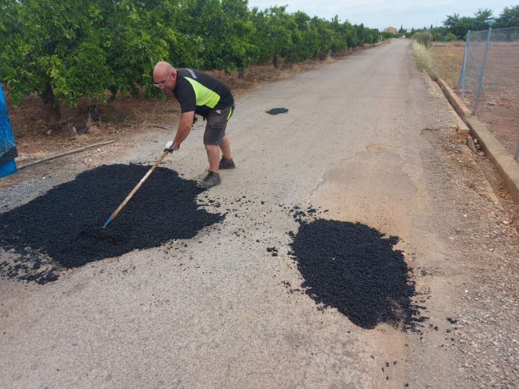 Betxí reforça la inversió per millorar i reparar els camins rurals del terme