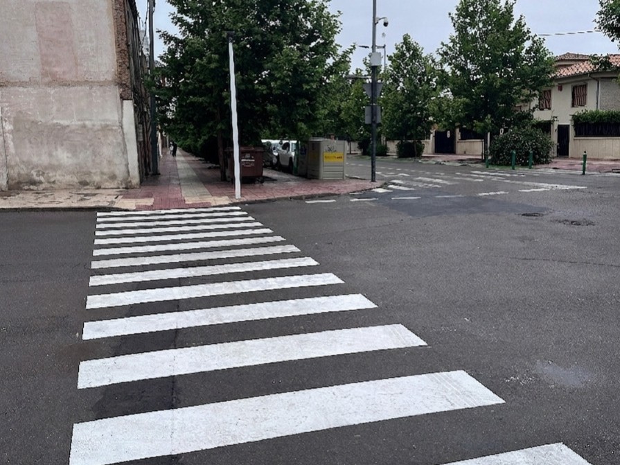 Burriana il·luminació intel·ligent en passos de vianants