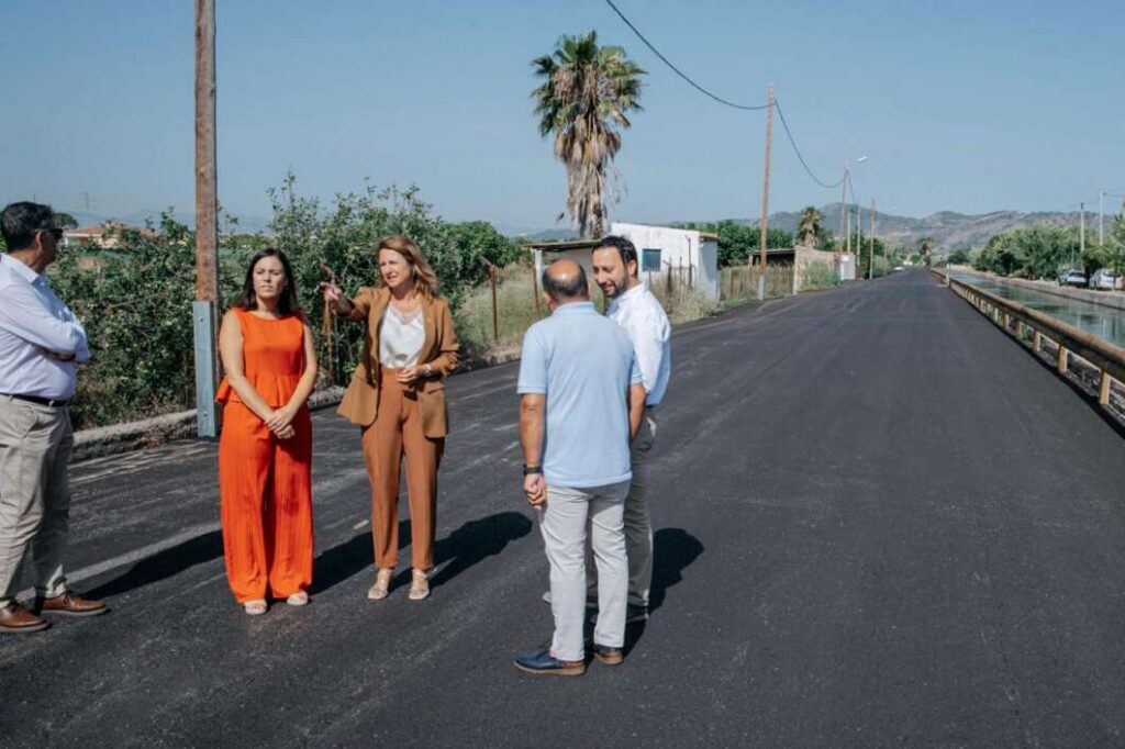 Concluidas las obras de pavimentación del Cami L'Obra de Castellón 220626