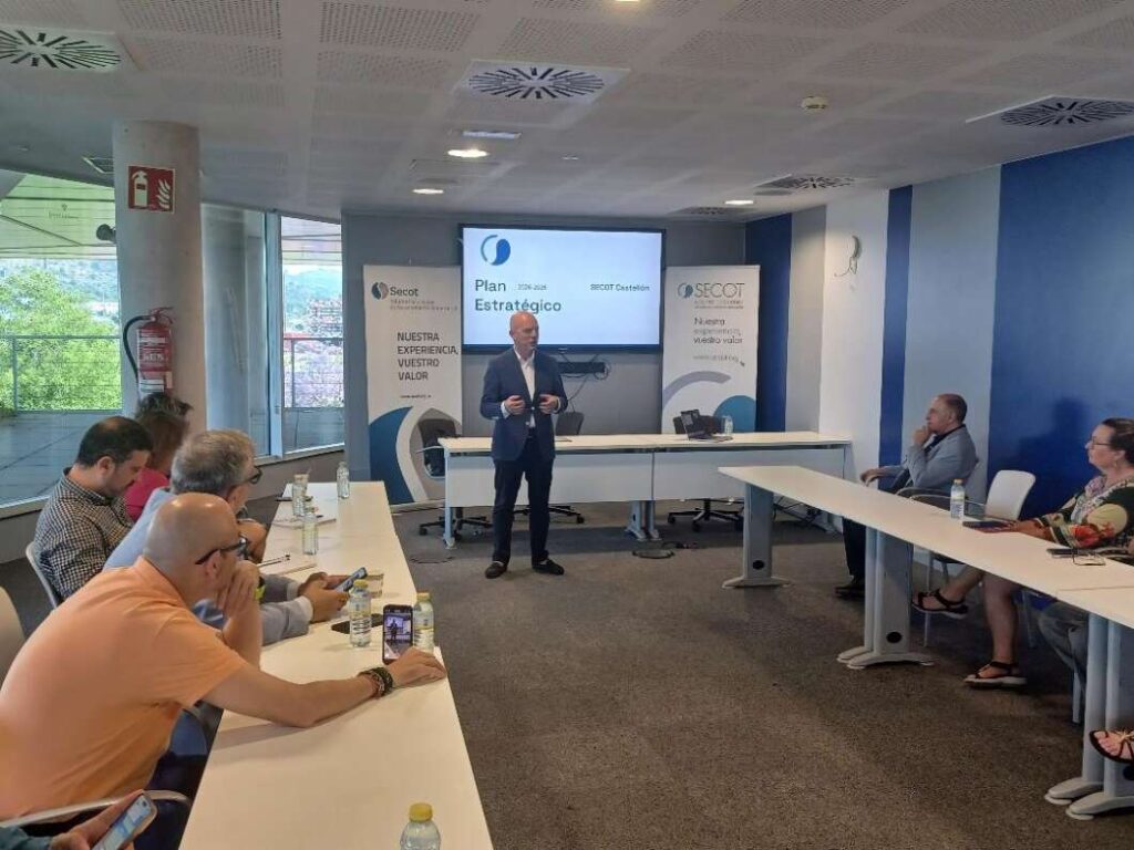 Presentación del plan estratégico de Secot en Espaitec