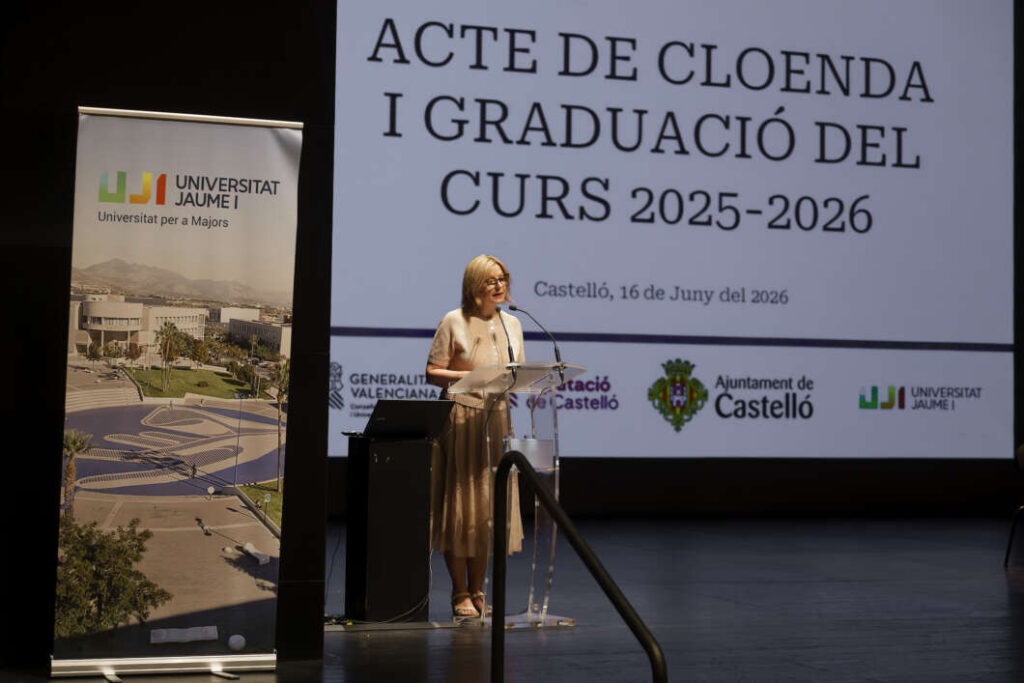 L’UJI clausura el curs de la Universitat per a Majors amb un rècord de matriculació