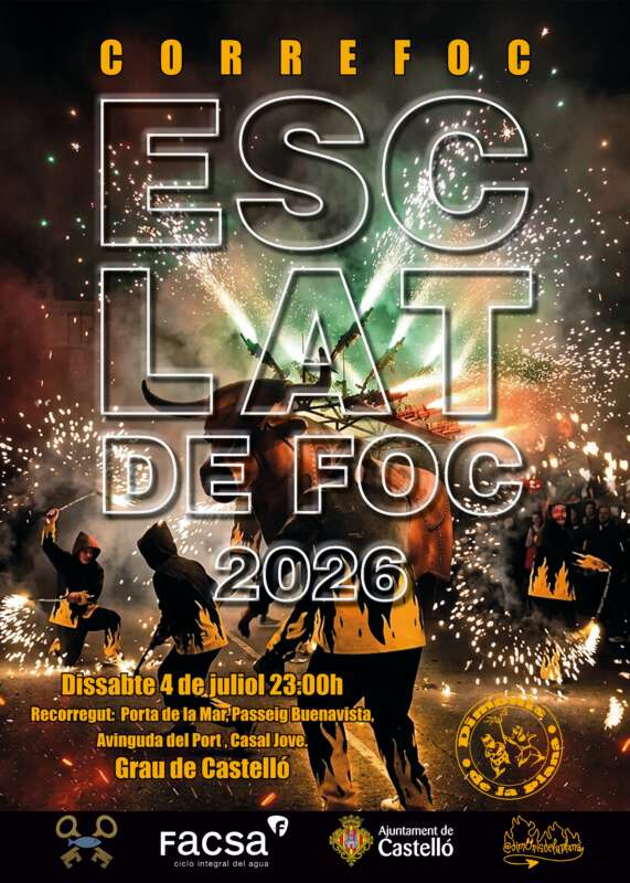 El Grau estrenará el correfoc 'Esclat de Foc'