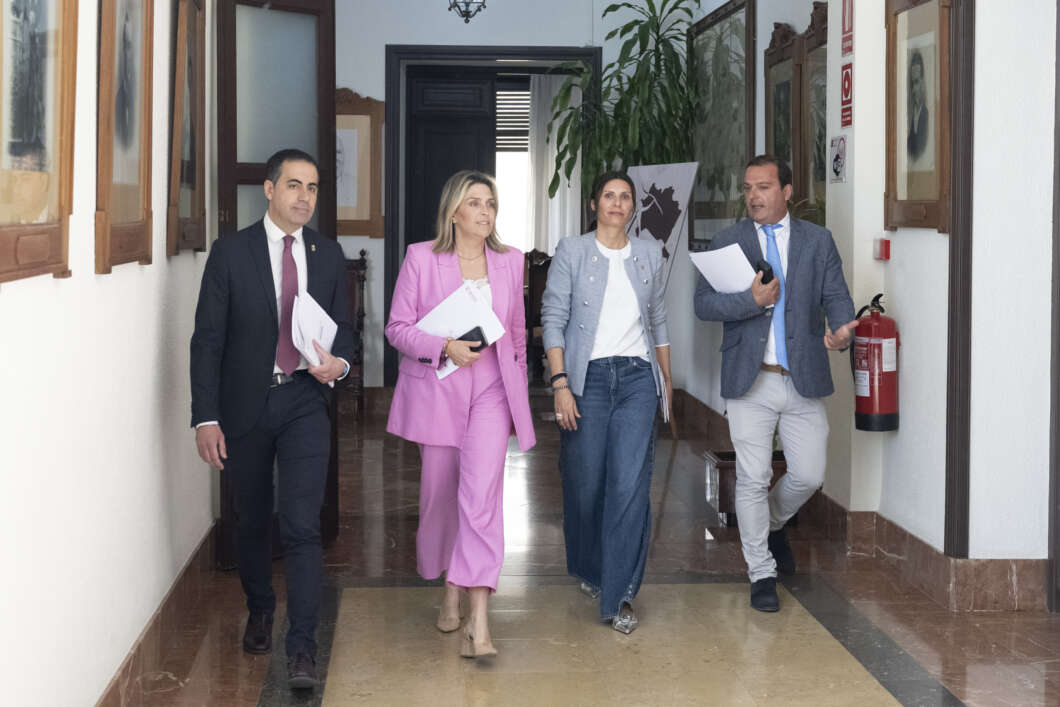 Presidenta de Diputación y vicepresidentes
