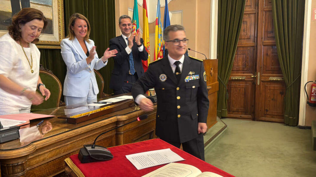 Francisco Javier Catalán asume la jefatura de la Policía Local de Castellón
