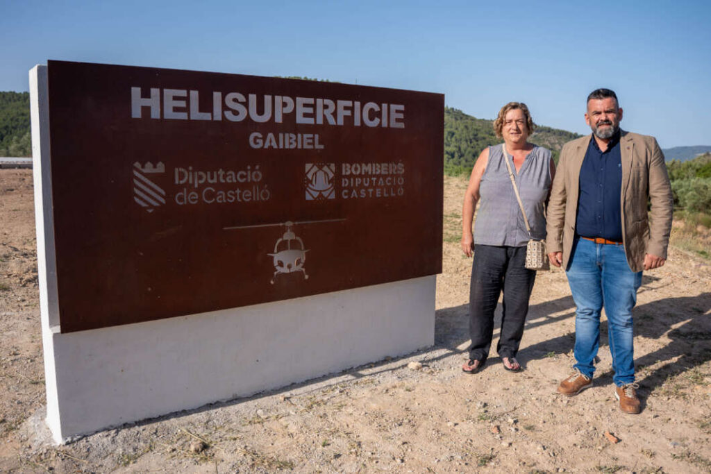 La Diputació posa en marxa una nova helisuperfície a Gaibiel