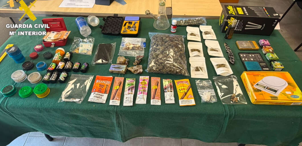 Guardia Civil Benicàssim droga club social
