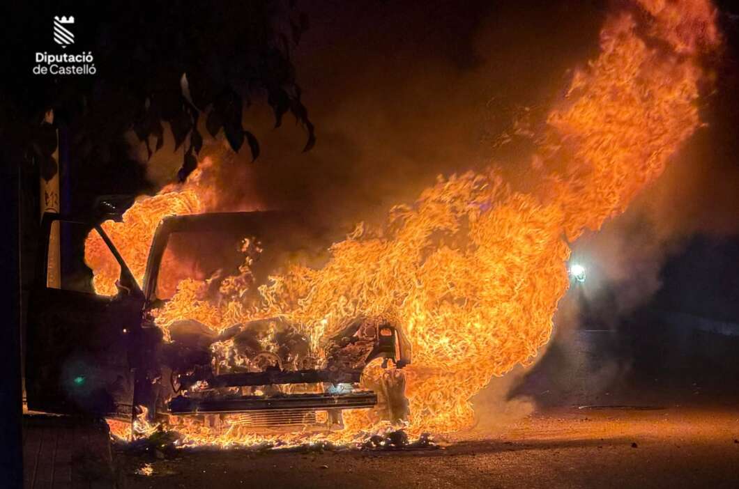 Incendio vehiculo