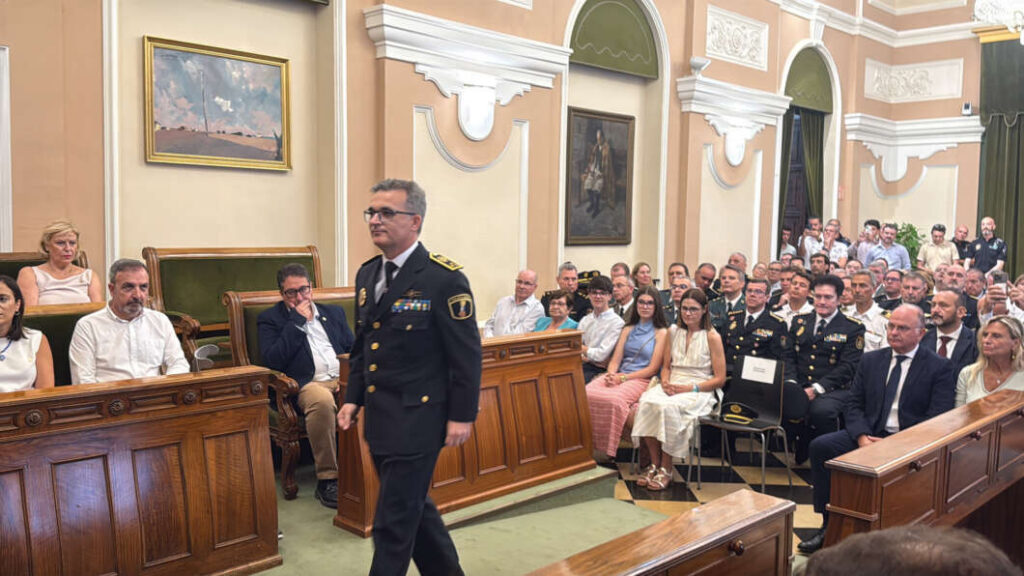Francisco Javier Catalán asume la jefatura de la Policía Local de Castellón