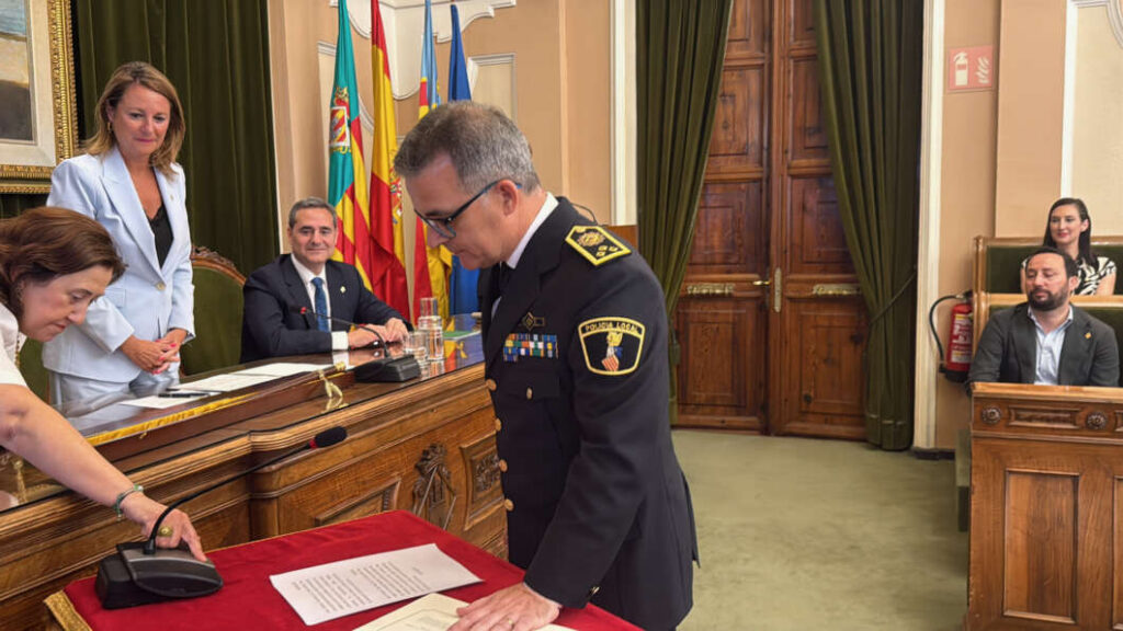 Francisco Javier Catalán asume la jefatura de la Policía Local de Castellón