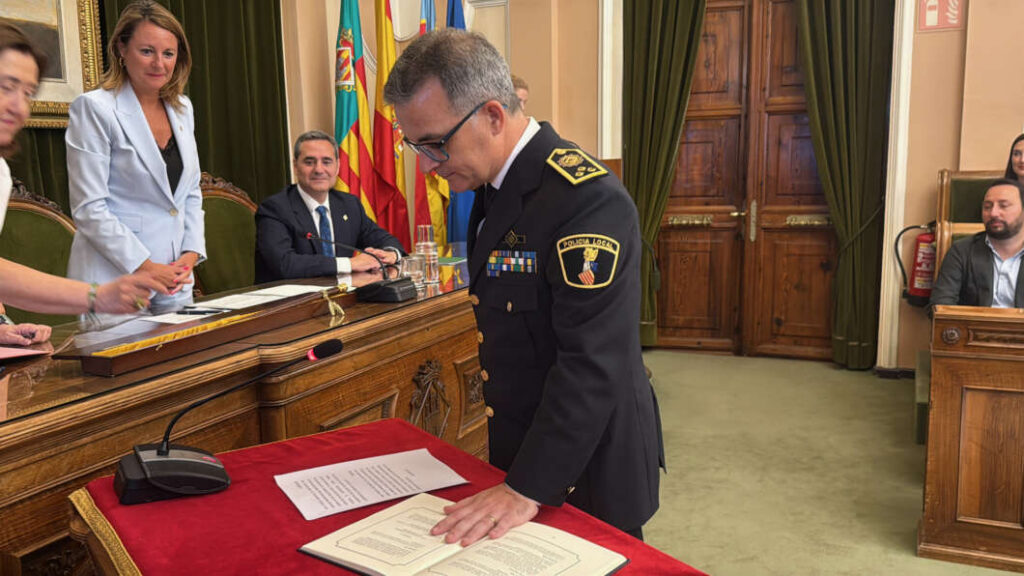 Francisco Javier Catalán asume la jefatura de la Policía Local de Castellón