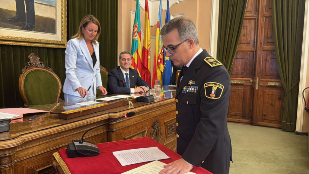 Francisco Javier Catalán asume la jefatura de la Policía Local de Castellón