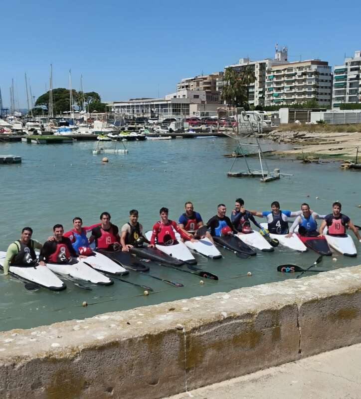 Selección nacional Kayak Polo en el Club de Burriana 2026