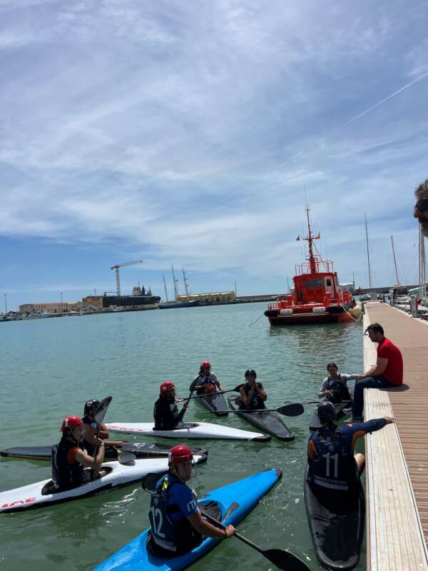 Selección nacional Kayak Polo en el Club de Burriana 2026