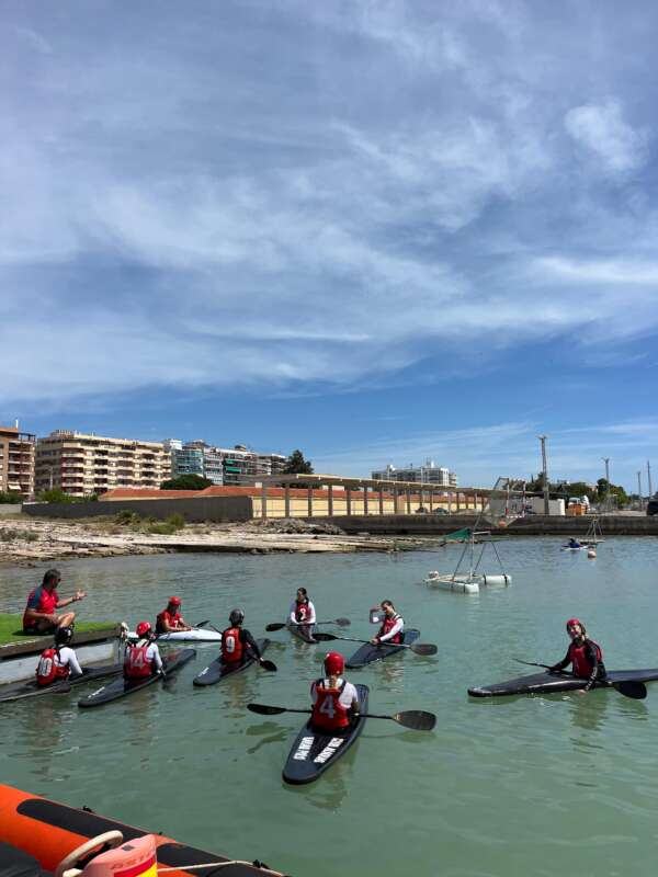 Selección nacional Kayak Polo en el Club de Burriana 2026