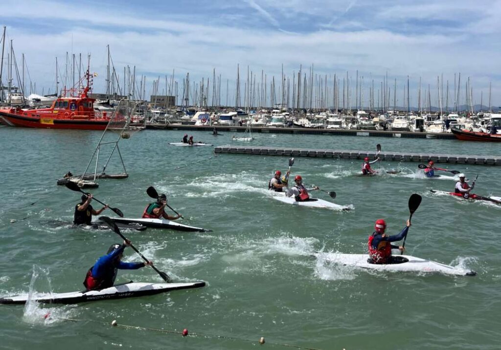 Selección nacional Kayak Polo en el Club de Burriana 2026