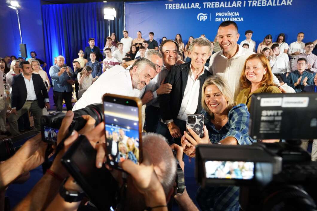 Marta Barrachina destaca la fortaleza del PP en un acto con Feijóo