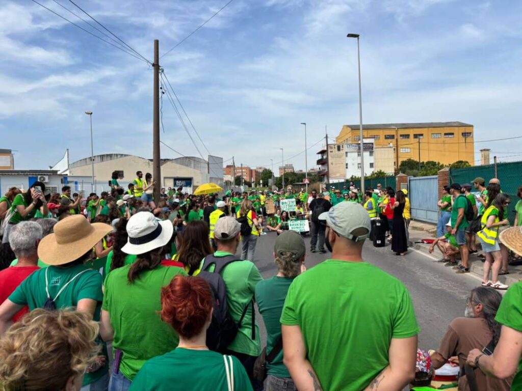 Protesta y huelga educativa IES Cremor Castelló