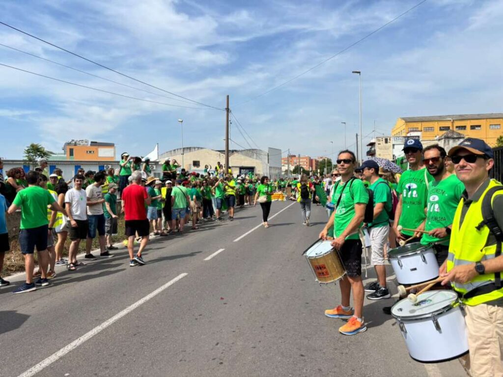 Protesta y huelga educativa IES Cremor Castelló