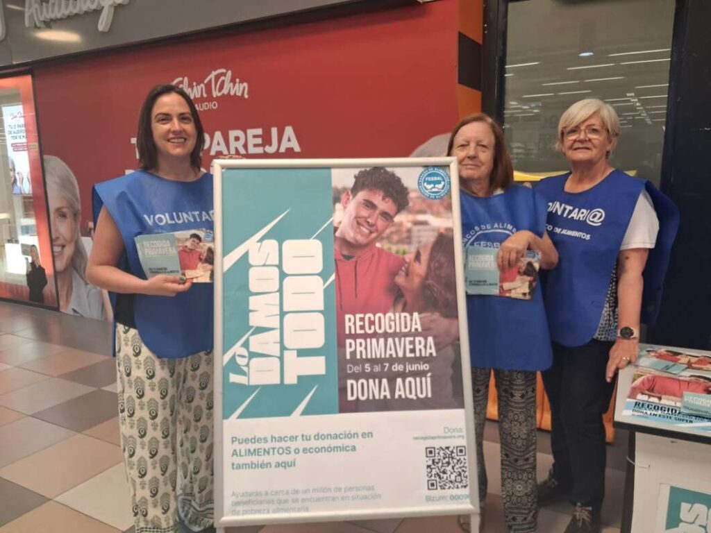 Banco de alimentos recogida en supermercados