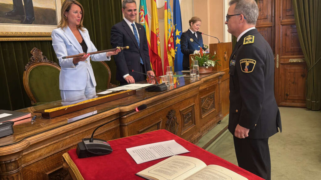 Francisco Javier Catalán asume la jefatura de la Policía Local de Castellón