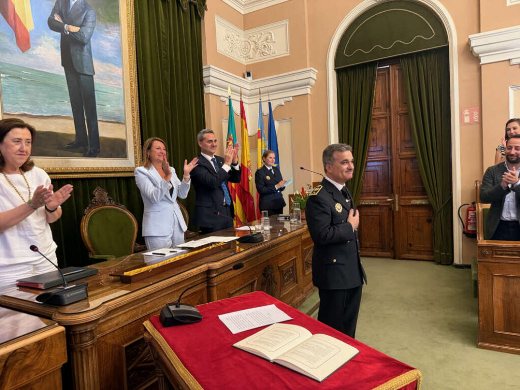 Francisco Javier Catalán asume la jefatura de la Policía Local de Castellón