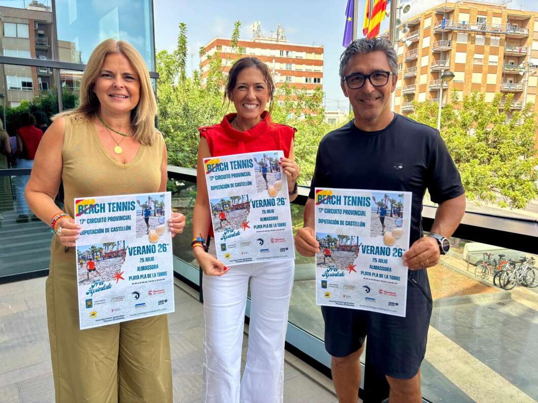 Almassora acull una jornada gratuïta de beach tennis per a tota la família