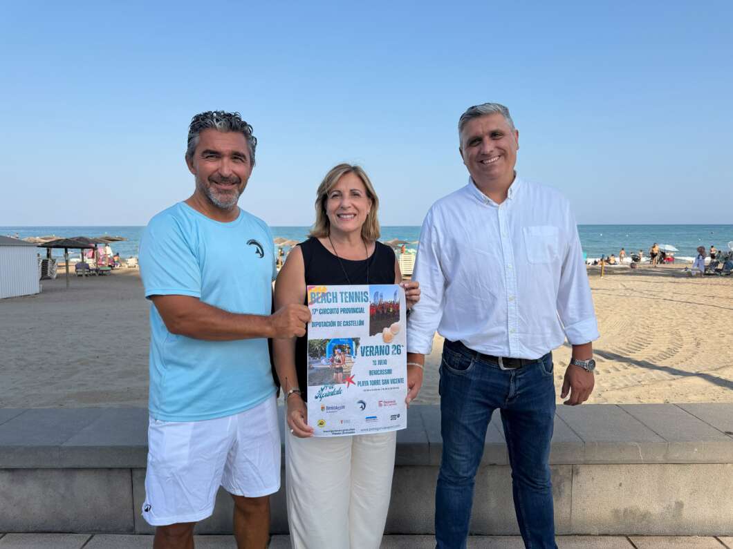 Benicàssim reúne a 140 parejas en el Circuito Provincial Dipcas de Beach Tennis