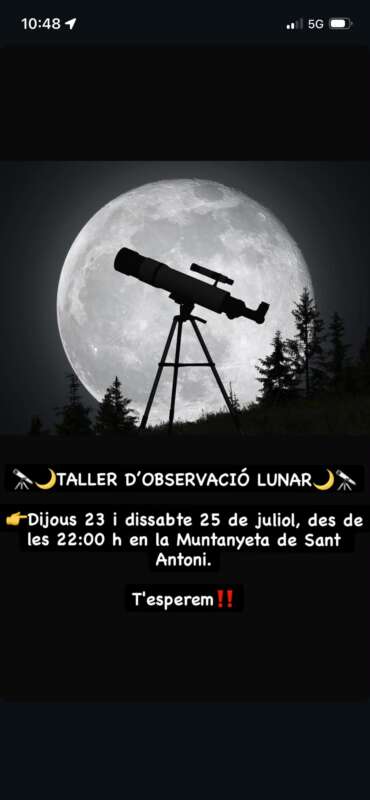 Betxí despide julio con astronomía, patrimonio y el concierto de Aitor Ibáñez