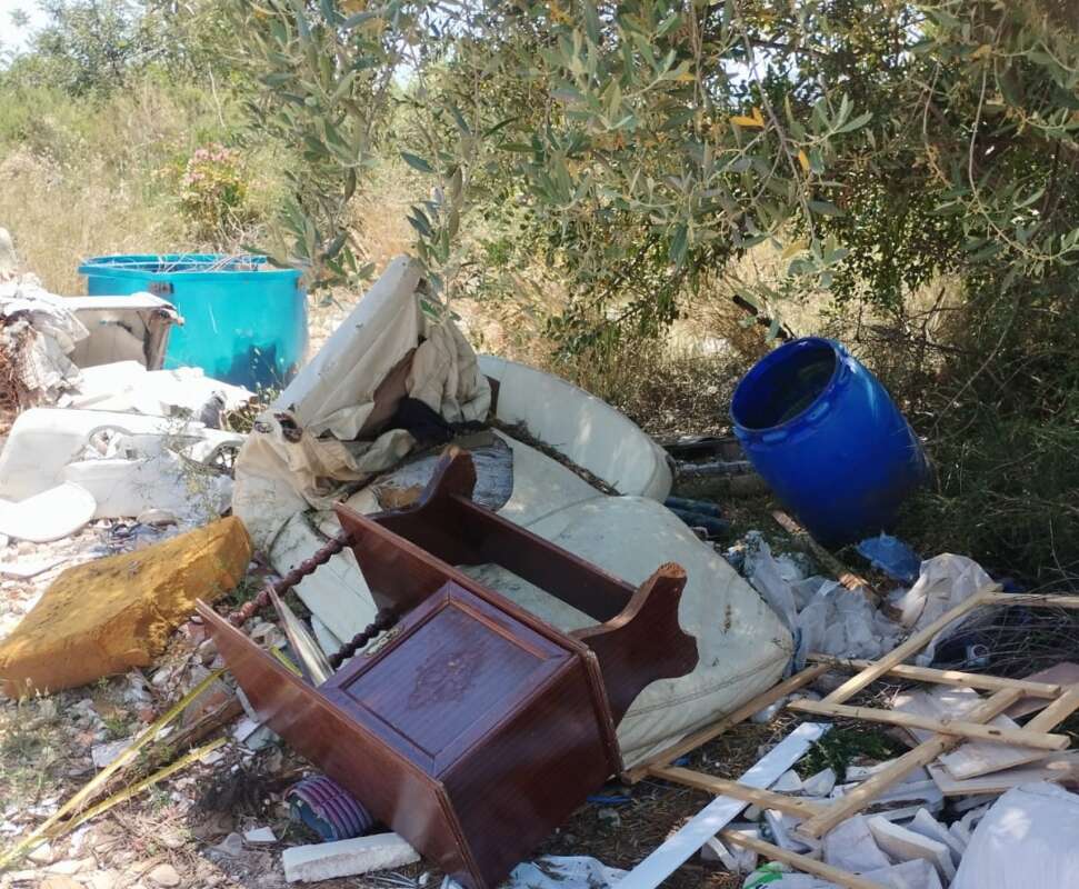 Betxí interpone 25 denuncias por vertidos ilegales en lo que va de 2026