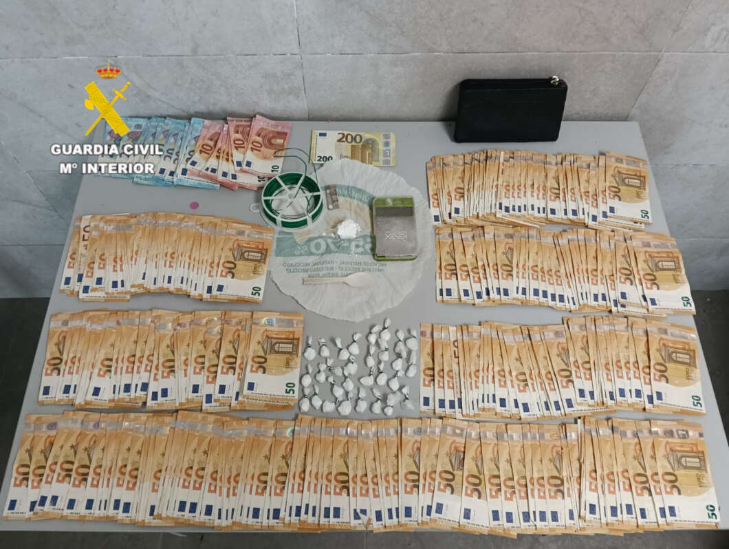 Detingut a Burriana per un presumpte punt de venda de cocaïna en un establiment d'hostaleria