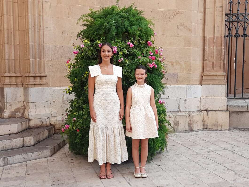 Castello reinas de las fiestas de Castelló, Maria Collados Marzá y Nayra Luque Beltrán
