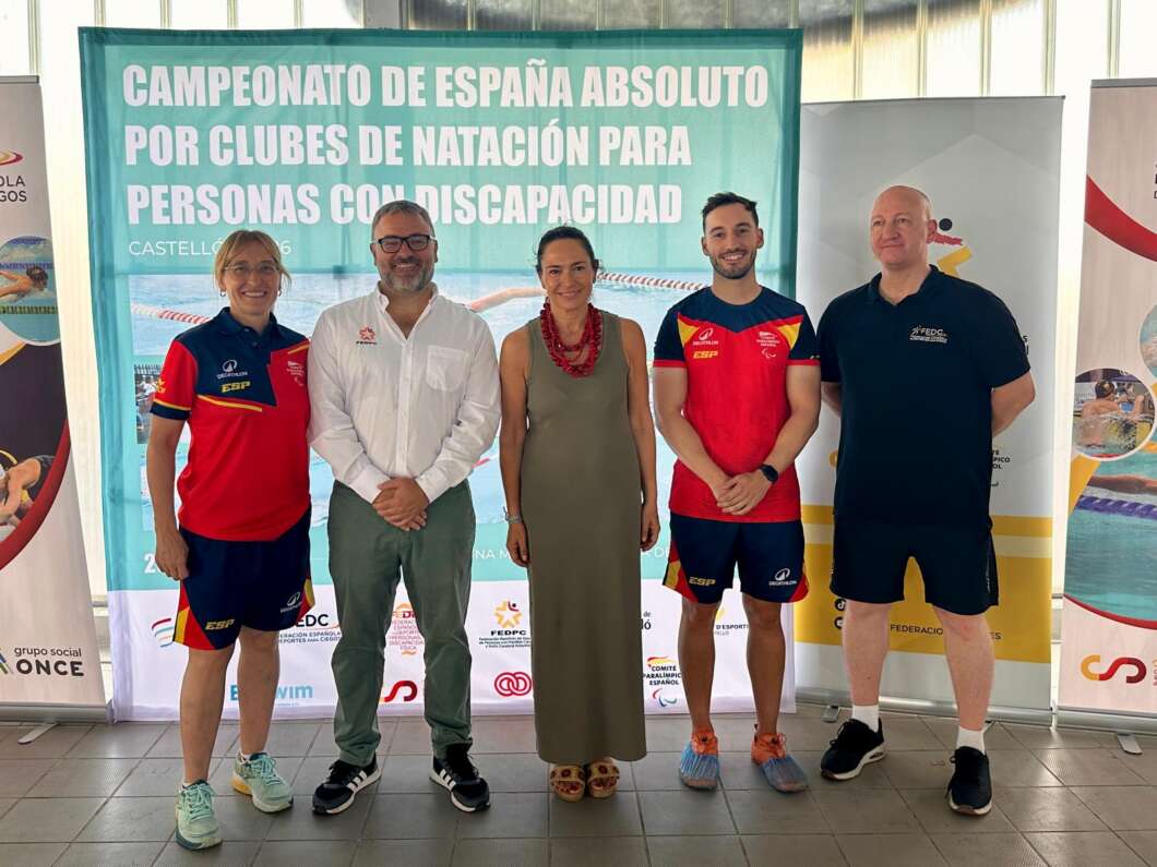 Castellón reúne a 765 nadadores en el Nacional de clubes de natación adaptada
